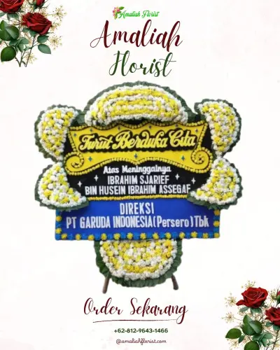 Papan Bunga Duka di Ombolata Ulu
